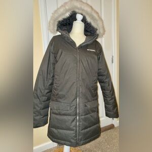 Columbia Omni-Tech Heated Hidden Falls Dark Grey Jacket/Coat